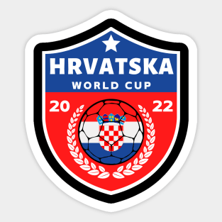 Hrvatska Football Sticker